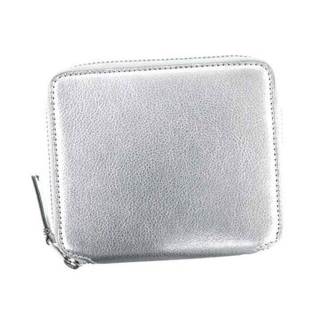 Comme des Garcons COMME des GARCONS Wallet GOLD / SILVER LINE Round Zipper  Bifold Wallet Wallet Selectable Color Compact Men's Women's Unisex Silver