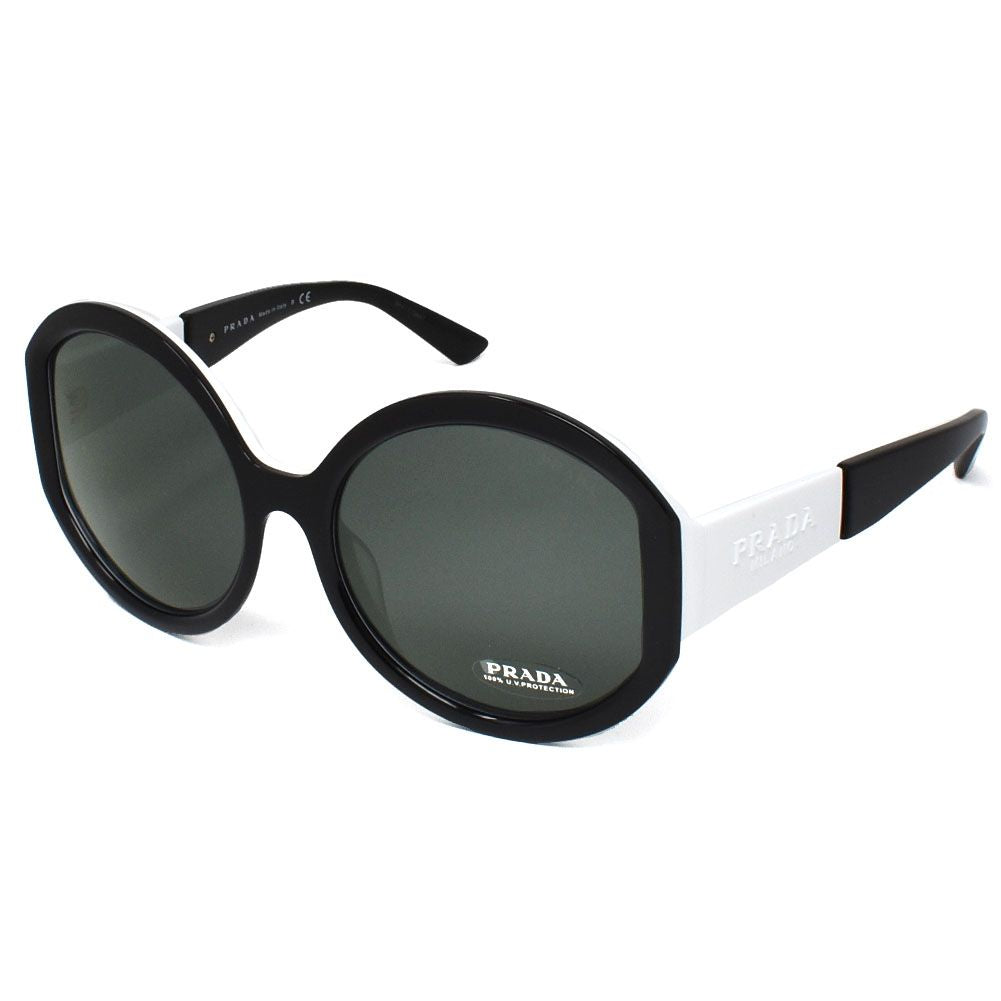 プラダ PRADA サングラス PR22XSF YC45S0 58 ブラック ホワイト