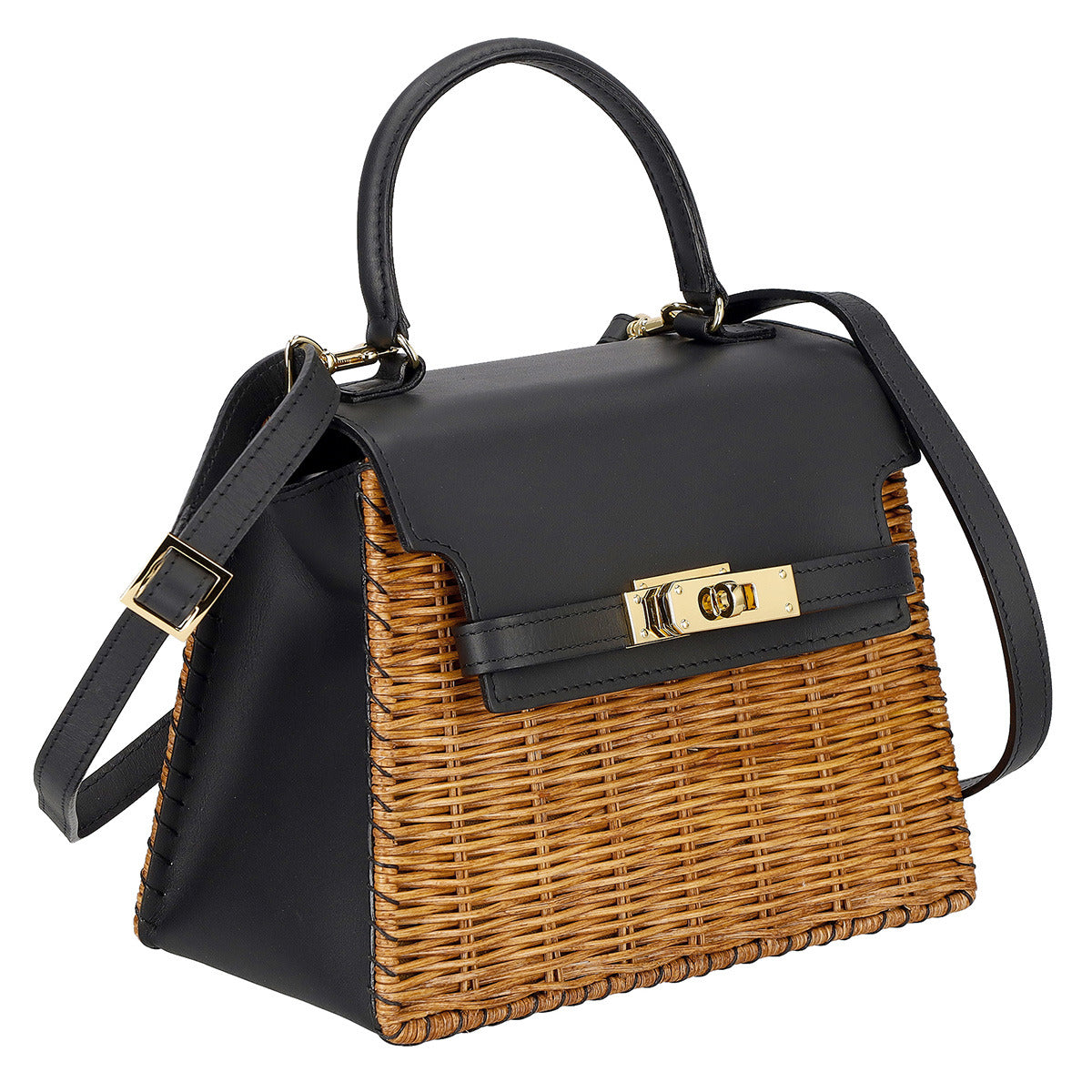 ザ バグマティ かごバッグ ショルダーバッグ ポシェット ターンロック  