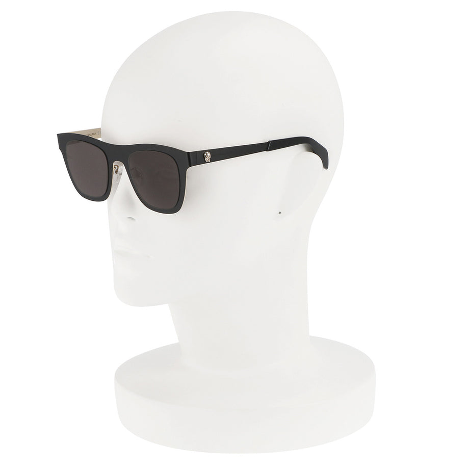 アレキサンダーマックイーン Alexander McQueen サングラス UVカット AM0280S 001 ウェリントン型 レディース メンズ ユニセックス alexa アレキサンダーマックイーン Alexander McQueen サングラス UVカット