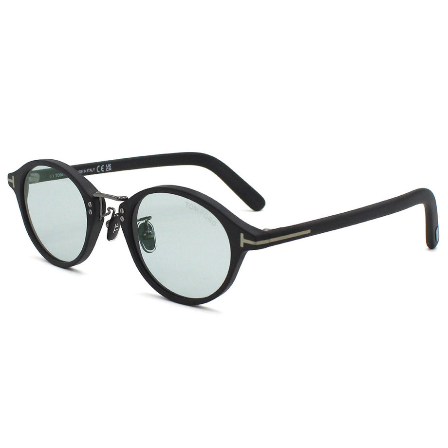 トムフォード TOM FORD サングラス アジアンフィット FT1050-D/S 02A 49 メンズ レディース ユニセックス  マットブラック+ライトグリーン