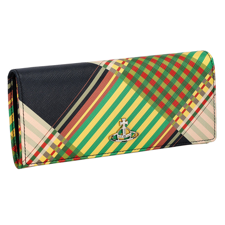 ヴィヴィアンウエストウッド Vivienne Westwood 財布 長財布 フラップ 