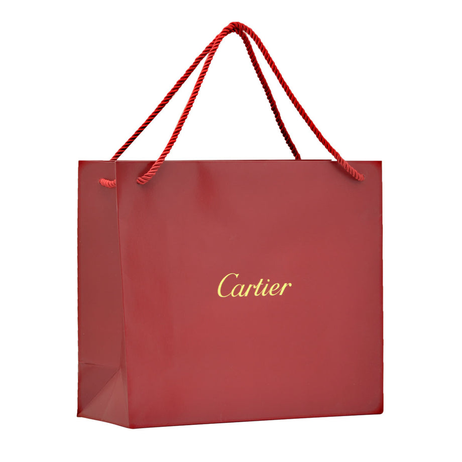 カルティエ Cartier ショップ袋 紙袋 手提げ ブランド ショッパー 単品