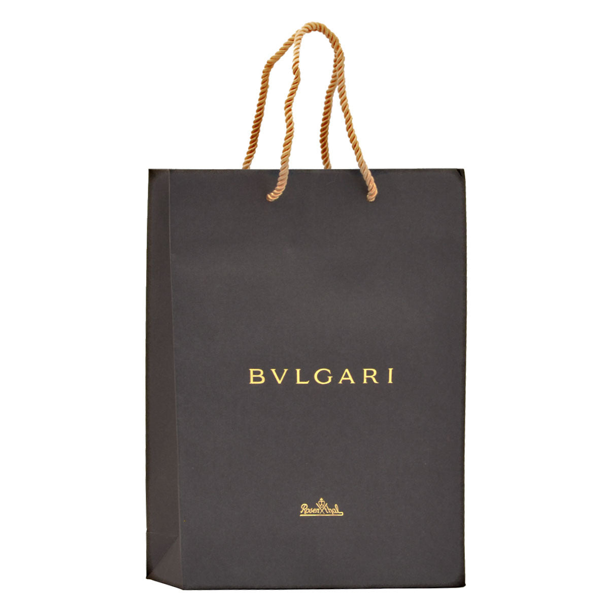 ブルガリ BVLGARI ショップ袋 紙袋 手提げ ブランド ショッパー BVLGARI×Rosenthal ブルガリローゼンタール Mサイ