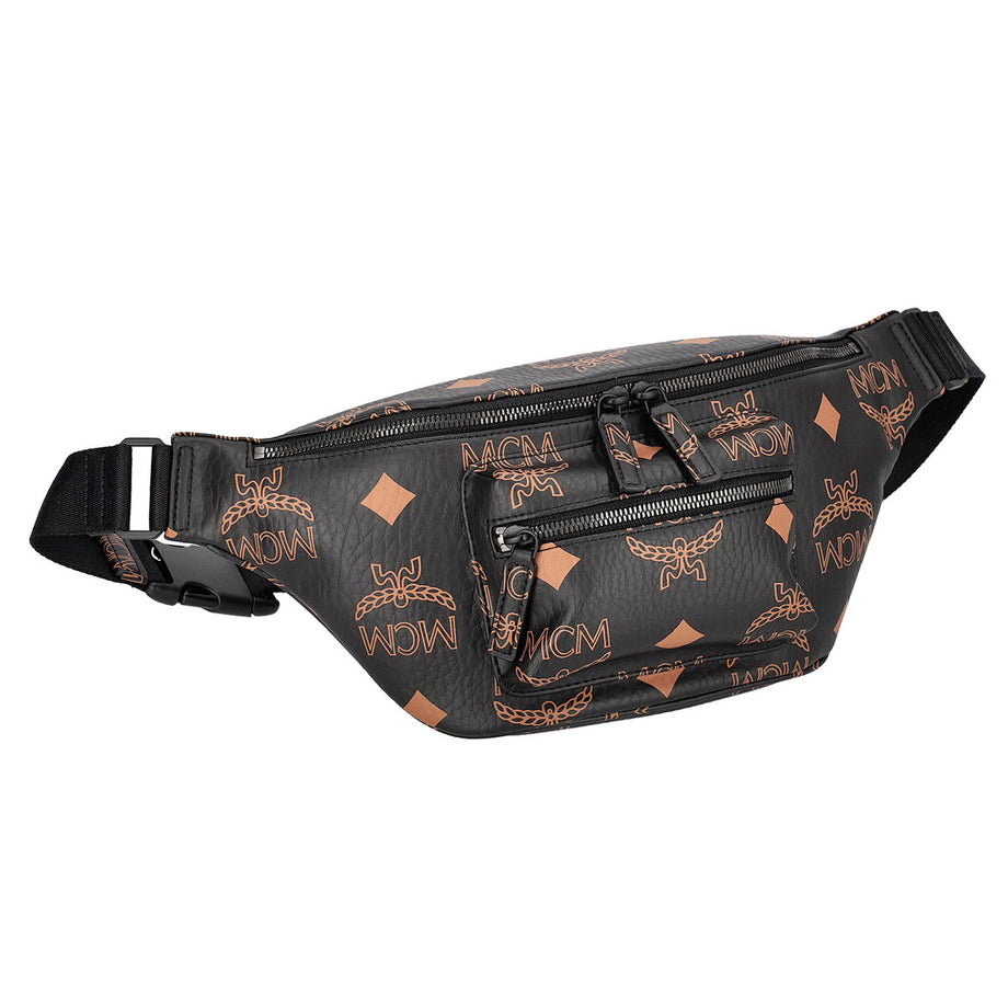 エムシーエム Mode Creation Munich(MCM) バッグ メッセンジャー ボディバッグ ベルトバッグ MMZAAFI01 BK001 レディース メンズ ブラン エムシーエム Mode Creation Munich(MCM) バッグ メッセンジャー