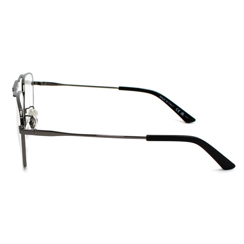 バレンシアガ BALENCIAGA サングラス アジアンフィット アイウェア UVカット ウェリントン BB0298SA-005 メンズ グレー+トランスペアレント.