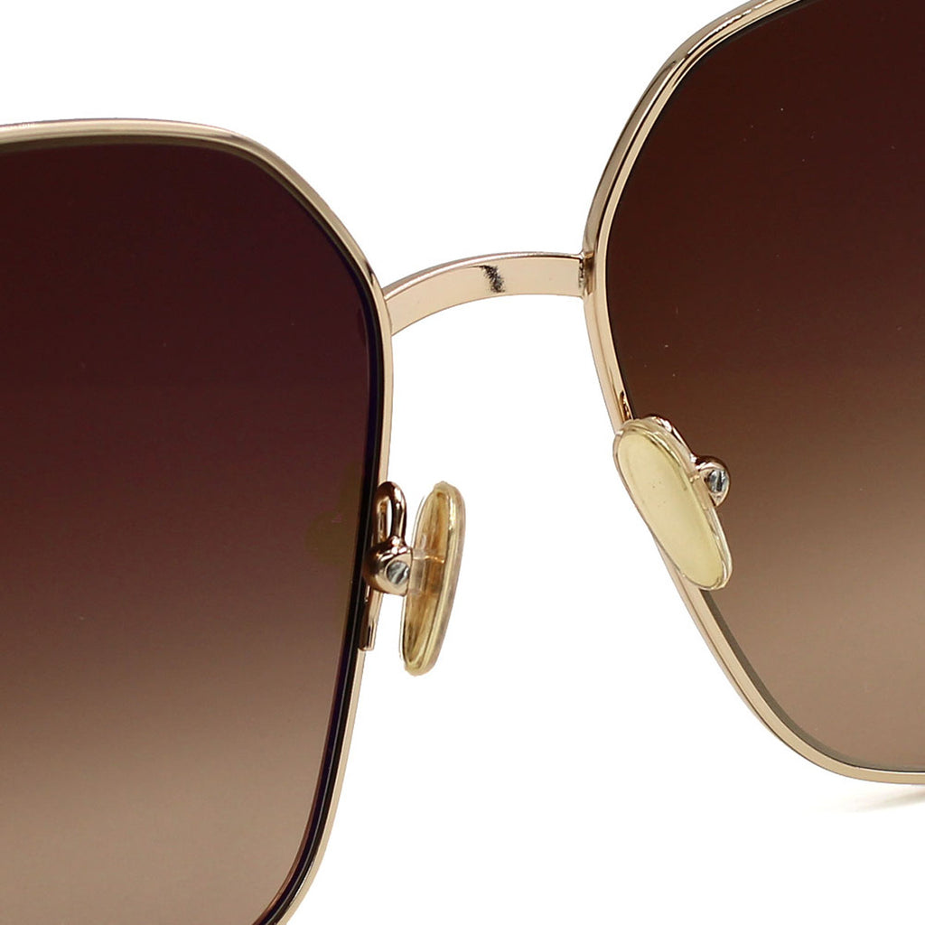 トムフォード TOM FORD サングラス EYEWEAR ノーズパッド UVカット アイウェア ウェリントン FT0839/S 52F 62 メンズ レディース ユニセックス ローズゴールド+ブラウングラデーション.