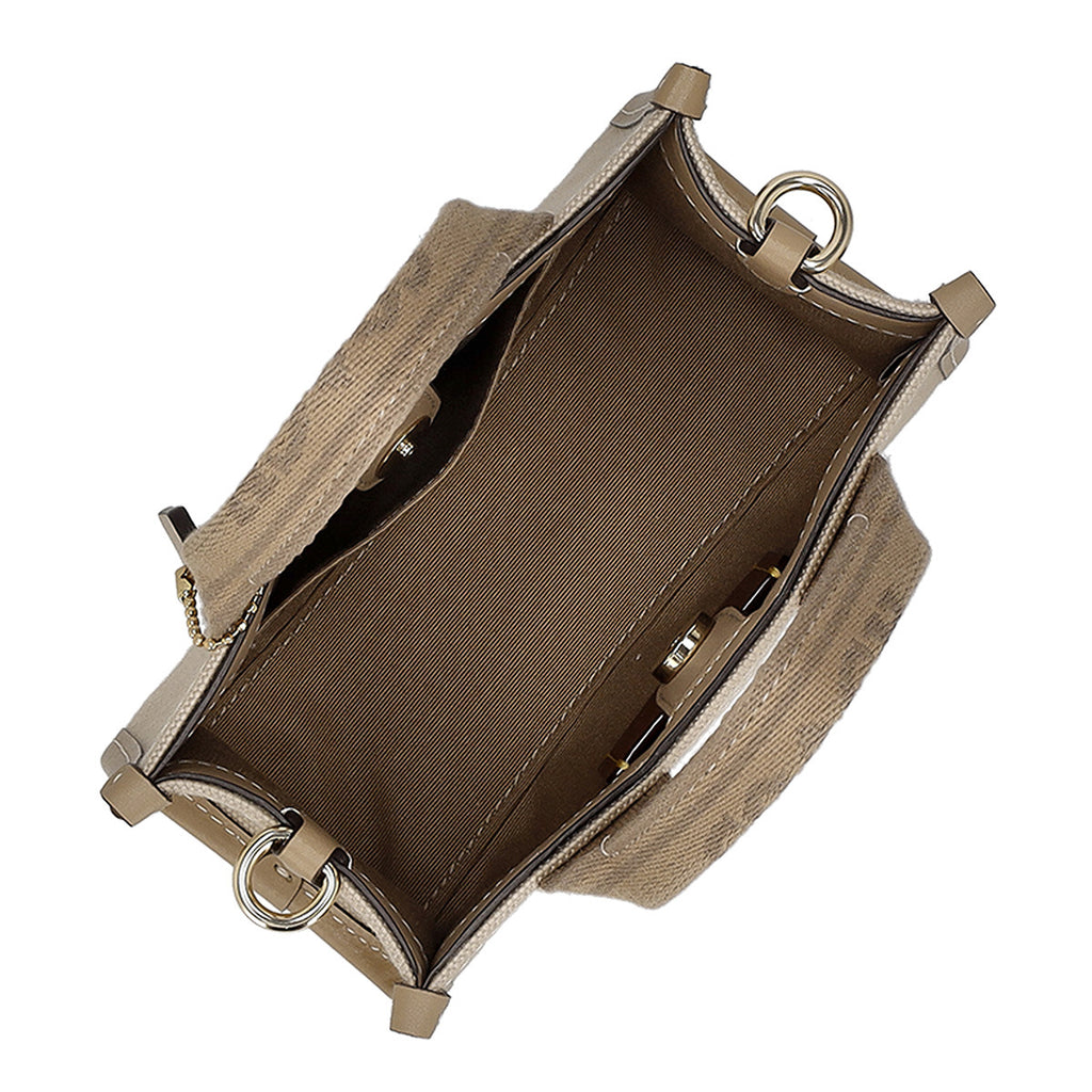 コーチ ファクトリー アウトレット COACH FACTORY バッグ 2way ハンドバッグ トートバッグ 手提げ ショルダーバッグ 斜め掛けバッグ CAQ02 IMLG6 レディース ベージュ.