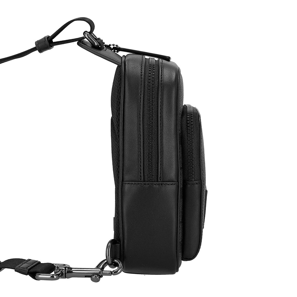 コーチ ファクトリー アウトレット COACH FACTORY バッグ メッセンジャー ワンショルダー ボディバッグ CV763 QBMI5 レディース メンズ ユニセックス チャコール+ブラック.