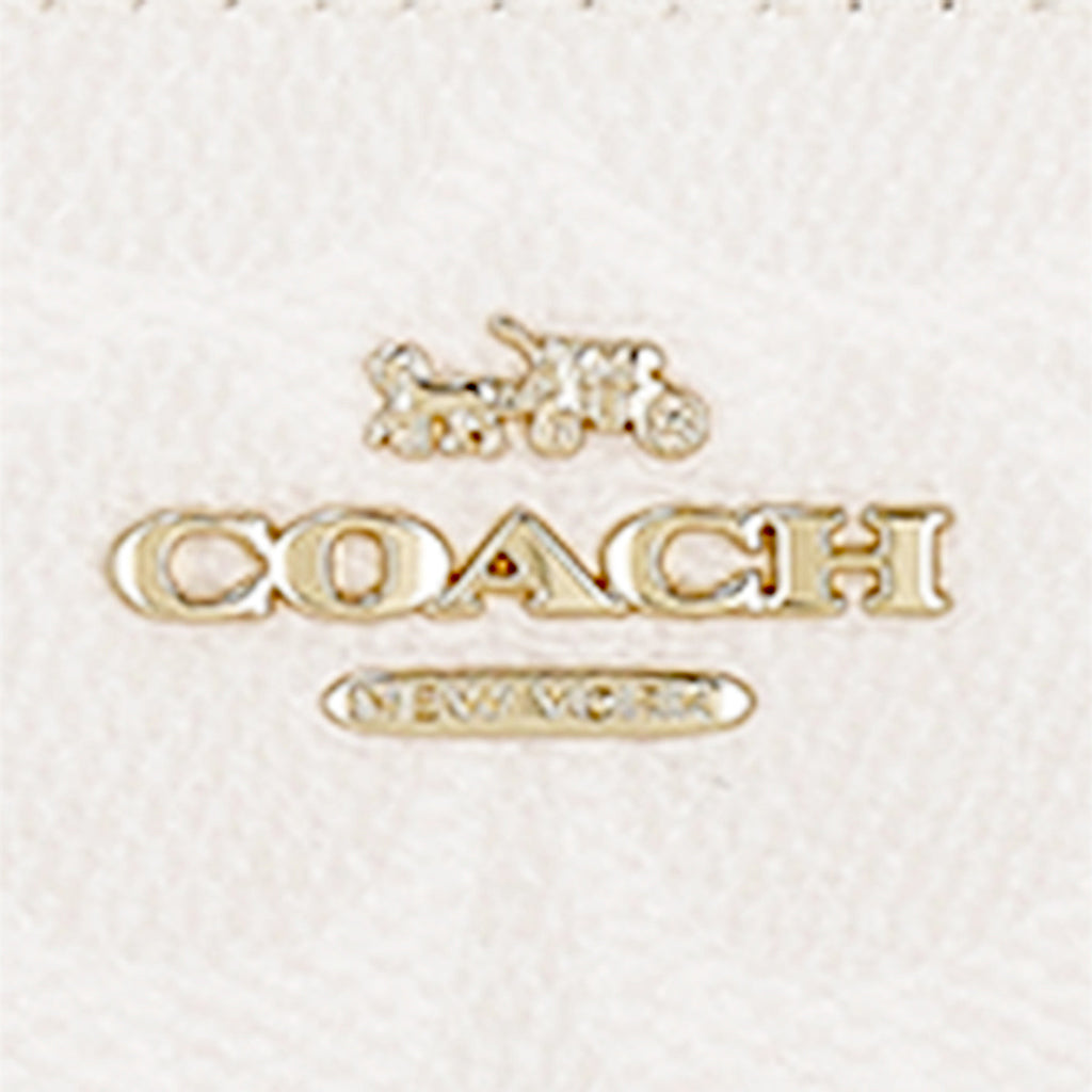 コーチ ファクトリー アウトレット COACH FACTORY 財布 長財布 ラウンドファスナー長財布 小銭入れ付き CW778 IMXU5 レディース ホワイト.