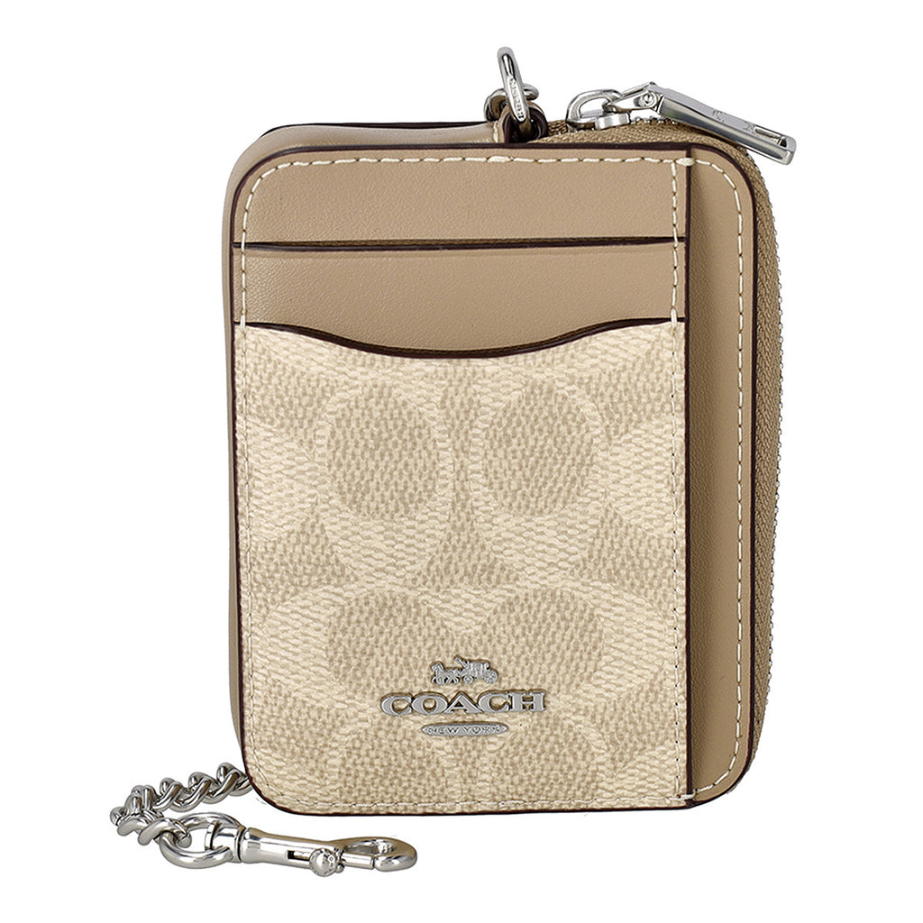 コーチ ファクトリー アウトレット COACH FACTORY 財布 コインケース 小銭入れ CW883 SVPWH レディース メンズ ユニセックス サンド+トープ.