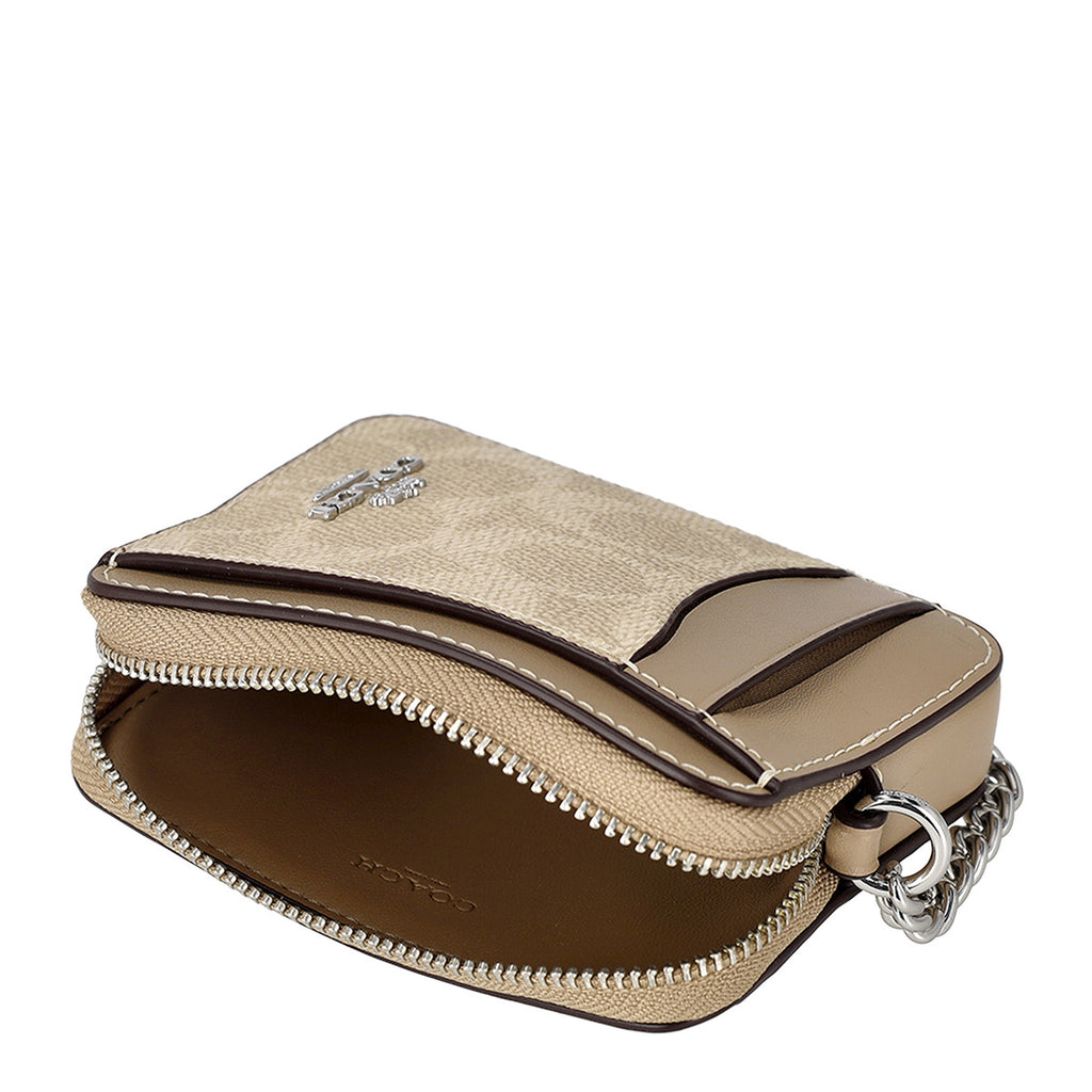 コーチ ファクトリー アウトレット COACH FACTORY 財布 コインケース 小銭入れ CW883 SVPWH レディース メンズ ユニセックス サンド+トープ.