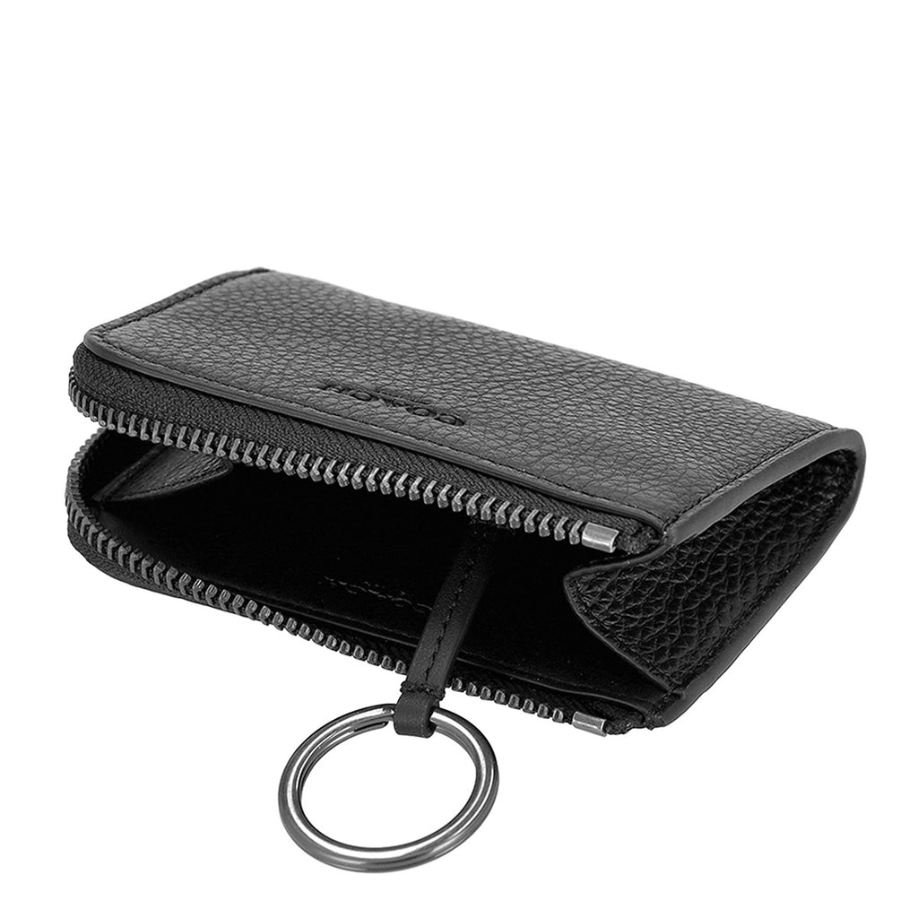 コーチ ファクトリー アウトレット COACH FACTORY 財布 コインケース 小銭入れ キーリング付き CW358 QB/BK メンズ ブラック.