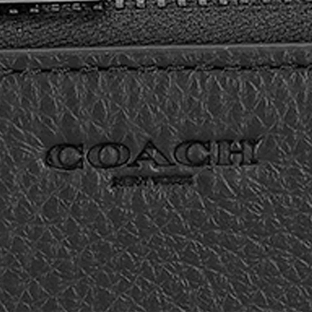 コーチ ファクトリー アウトレット COACH FACTORY 財布 コインケース 小銭入れ キーリング付き CW358 QB/BK メンズ ブラック.