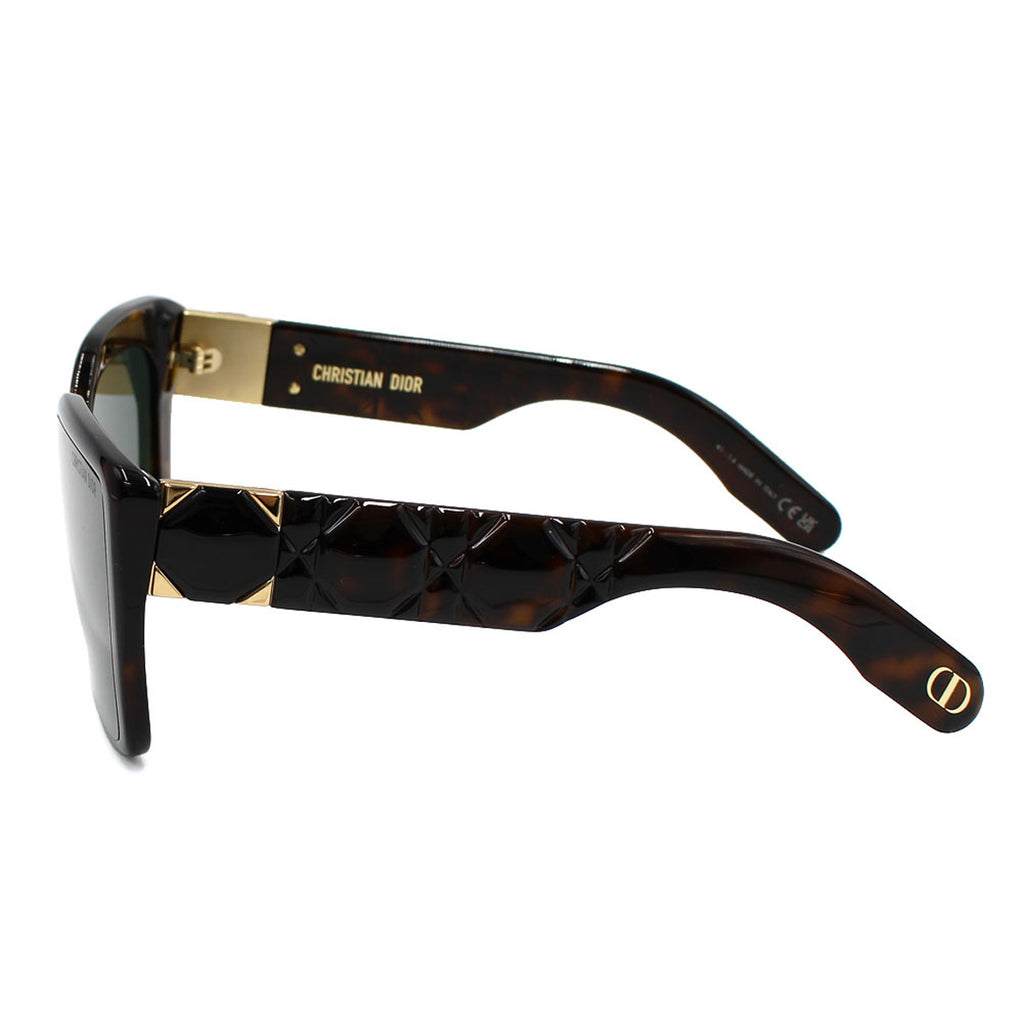 クリスチャンディオール Christian Dior サングラス アイウェア アジアンフィット UVカット フォックス LADY-95-22-S2I-20C0-00 レディース ハバナ+グリーン.