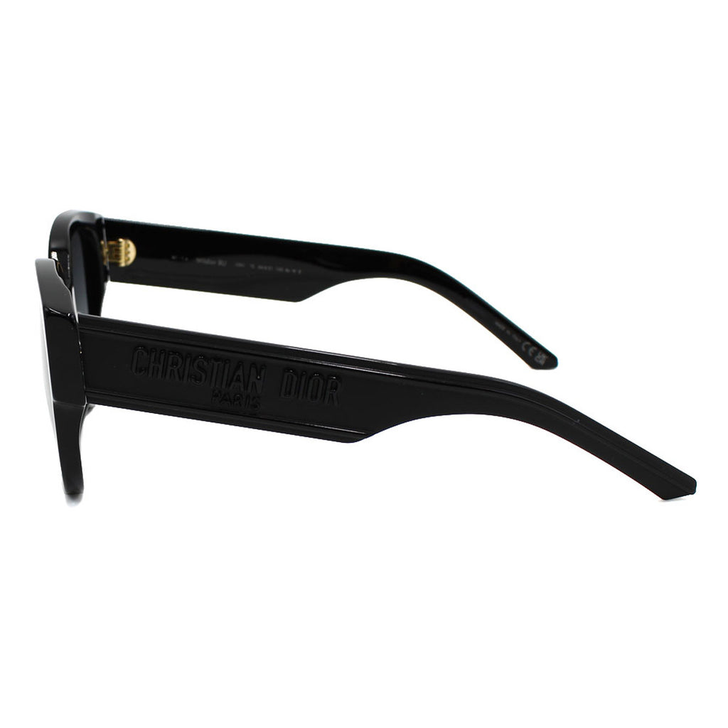 クリスチャンディオール Christian Dior サングラス アイウェア アジアンフィット UVカット ボストン WILDIOR-BU-10A1-54 レディース ブラック+グレーグラデーション.