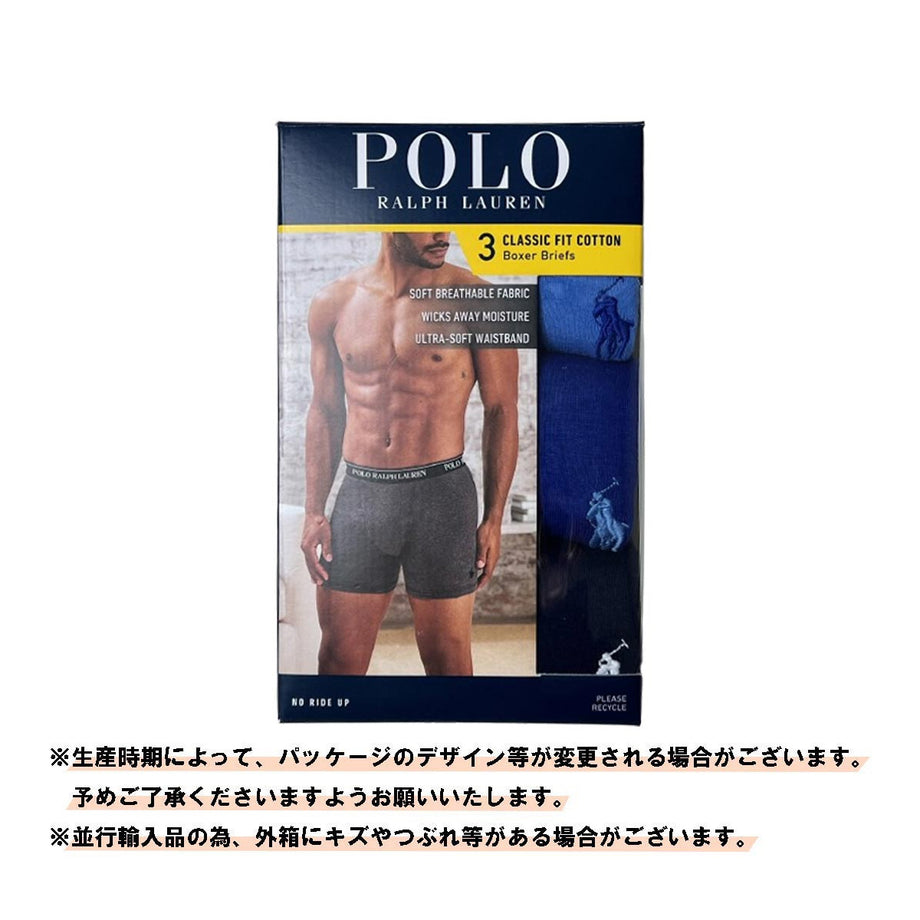 ポロ ラルフローレン POLO Ralph Lauren 肌着 ミドル ボクサーパンツ 3