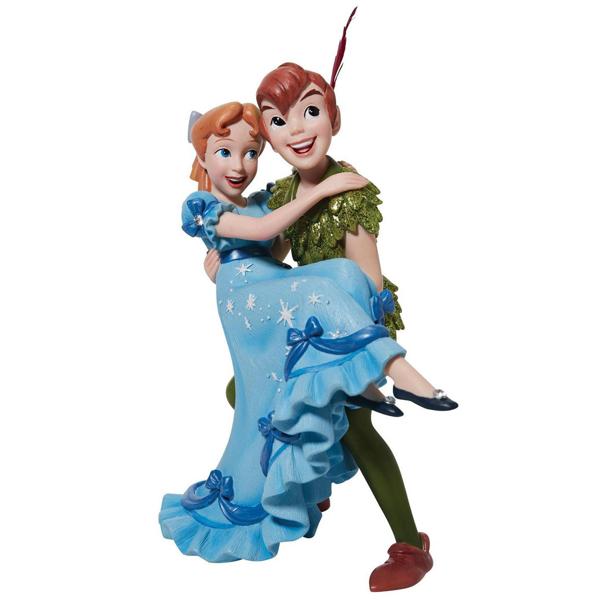 エネスコ enesco ディズニーショーケース Disney Showcase ピーターパン＆ウェンディ フィギュア 置物 人形 6010727  ピーター・パン インテリア
