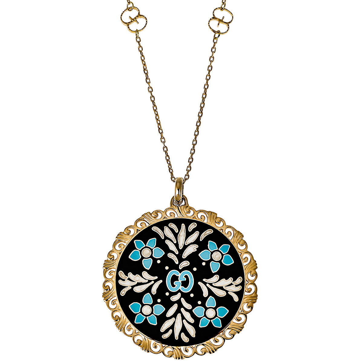 Gucci Fine Jewellery Ouroboros Necklace YBB672434001 | La Maison Monaco