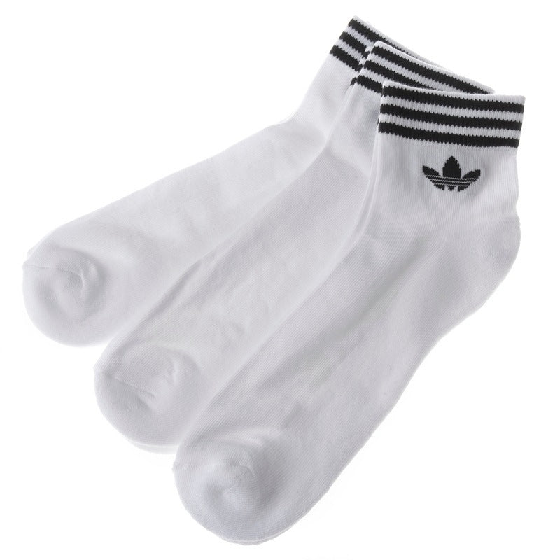 Adidas trefoil ankle clearance socks