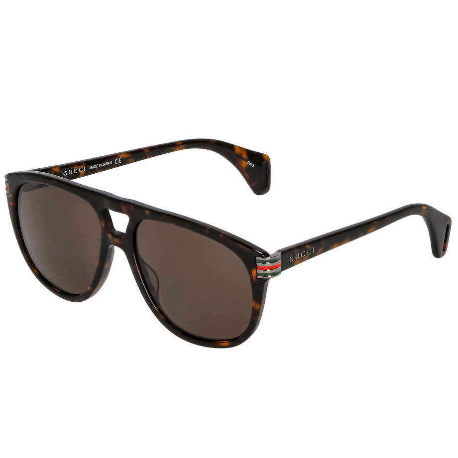 グッチ GUCCI サングラス アジアンフィット GG0525S 003 ティアドロップ型 メンズ ブラウン系マーブル＋ブラウンサングラス ブランド 人 グッチ GUCCI サングラス アジアンフィット GG0525S 003 ティア