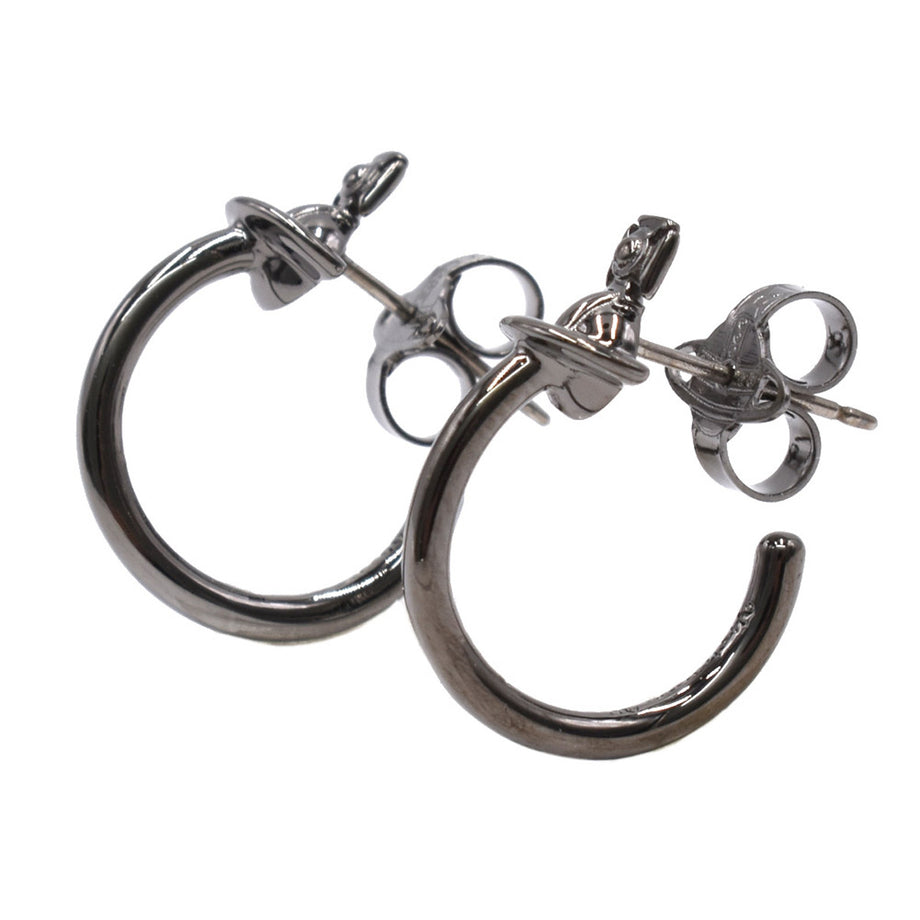 ヴィヴィアン ウエストウッド Vivienne Westwood ピアス フープピアス アクセサリー 62030049-S001 ヴェラ VERA  EARRINGS オーブ ガンメタル系