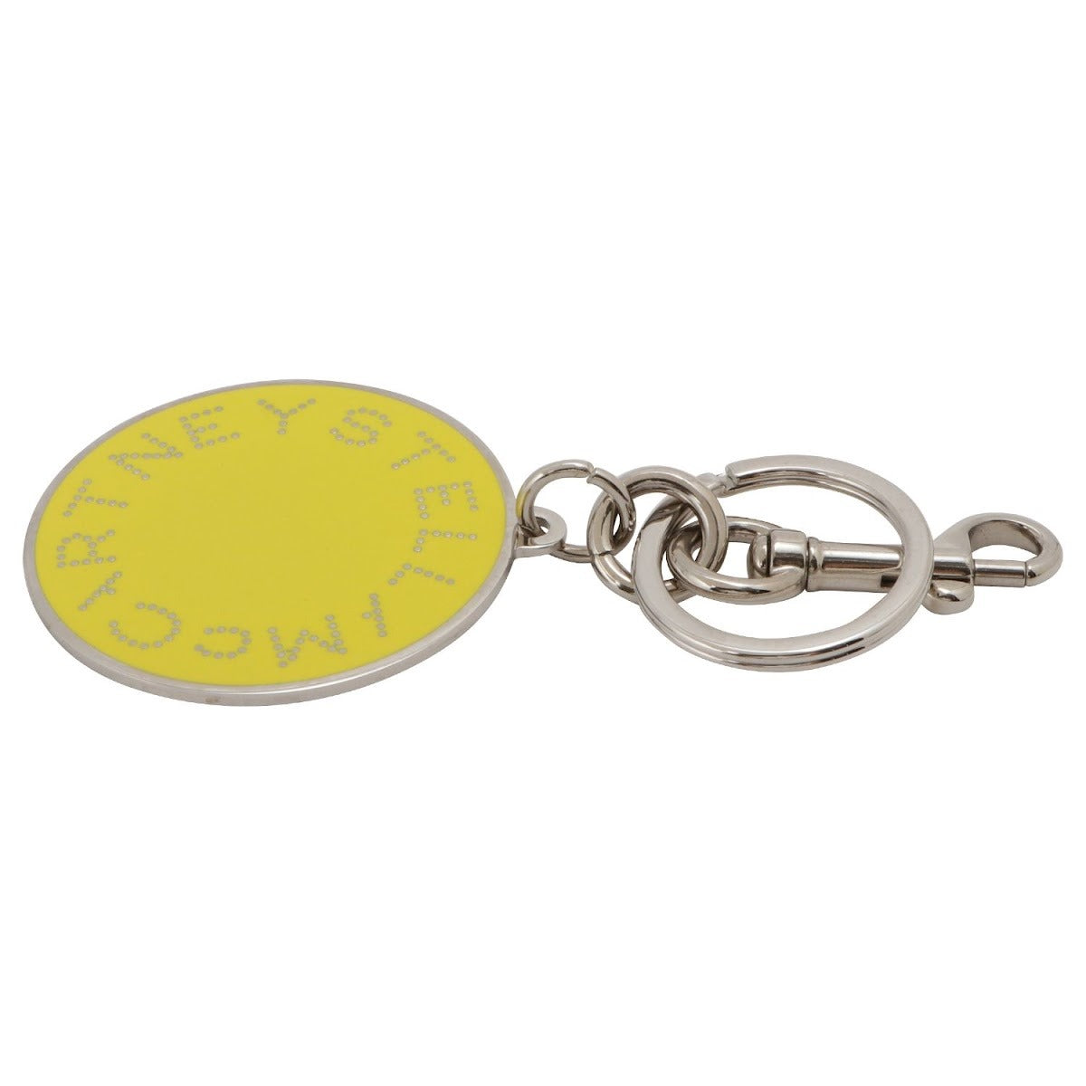 ステラマッカートニー STELLA McCARTNEY キーホルダー バッグチャーム 7V0007 W9215 7209 bkst00097l  Keychain Brass & Enamel ロゴ CITRUS イエロー系