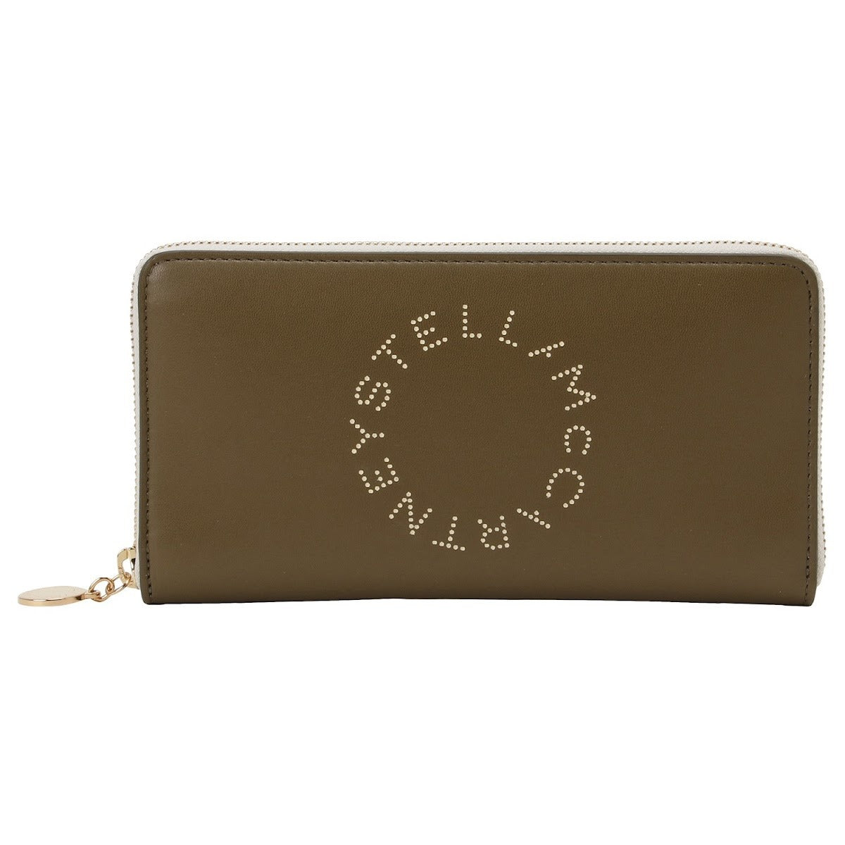 ステラマッカートニー STELLA McCARTNEY 財布 長財布 ラウンドファスナー長財布 700251 W8856 3220  bwst00110l Zip Wallet Bicolor Eco Alter Mat MILITARY GREEN カーキオリーブ系