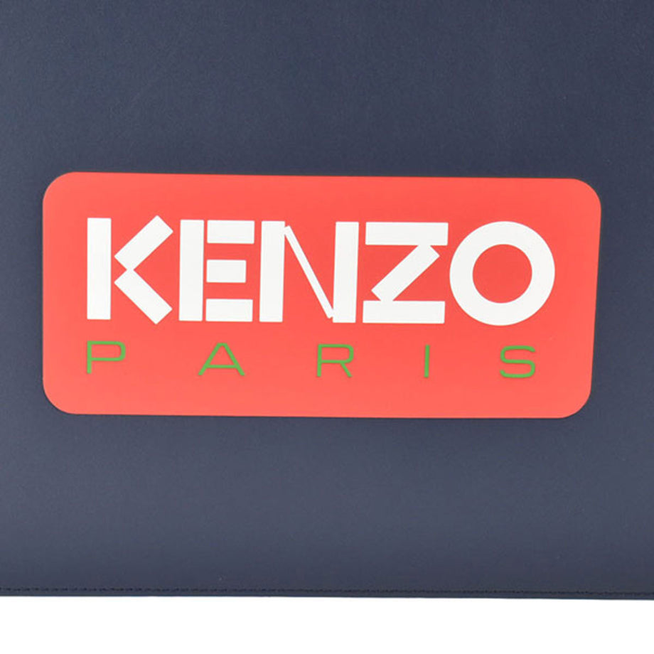 ケンゾー KENZO バッグ クラッチバッグ セカンドバッグ ビッグポーチ FD55PM822L41 77 LARGE CLUTCH MIDNIGHT  BLUE ネイビー系