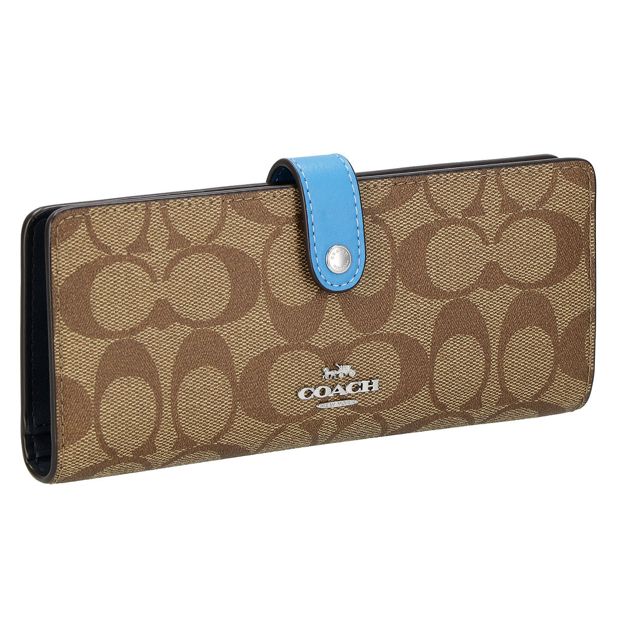 コーチファクトリー COACH FACTORY 財布 長財布 小銭入れなし CH414 SVVRF レディース メンズ ブラウン 二つ折り長財布 ブランド 財布 お コーチファクトリー COACH FACTORY 財布 長財布 小銭入れなし CH414