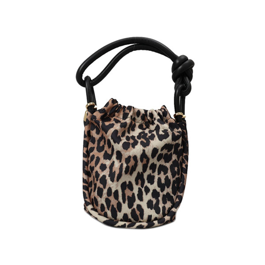 GANNI ブラック ショルダーバッグ 保存袋付き ノットスモール