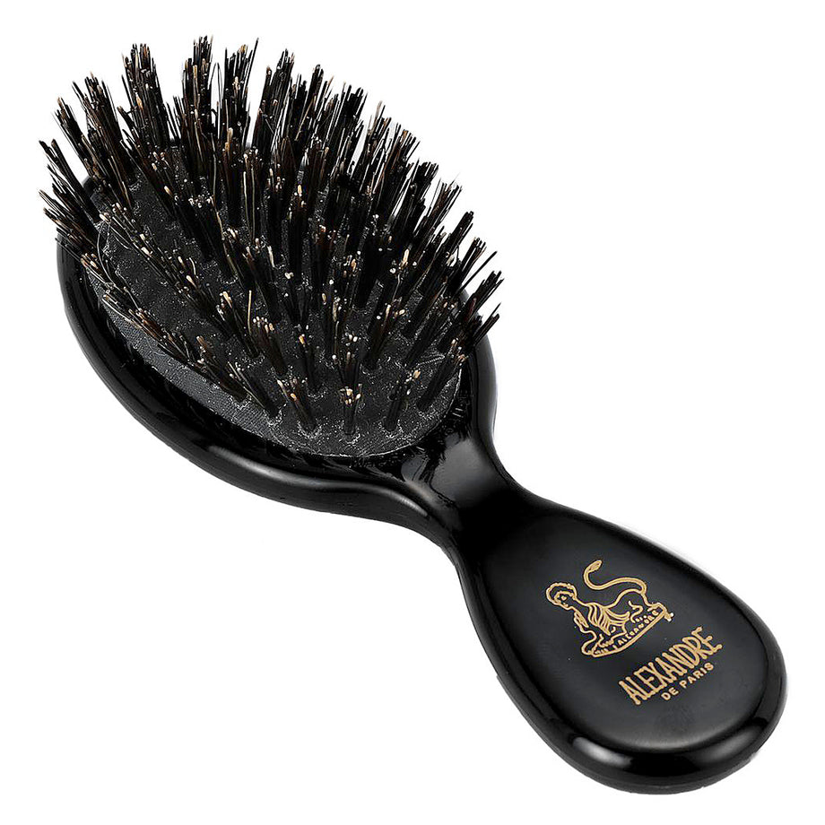 アレクサンドル ドゥ パリ ALEXANDRE DE PARIS ヘアアクセサリー LA RAVISSANTE HANDBAG BRUSH 14CM  ラヴィサント ハンドバッグ ヘア ブラシ NBRS-50044 N NOIR ブラック