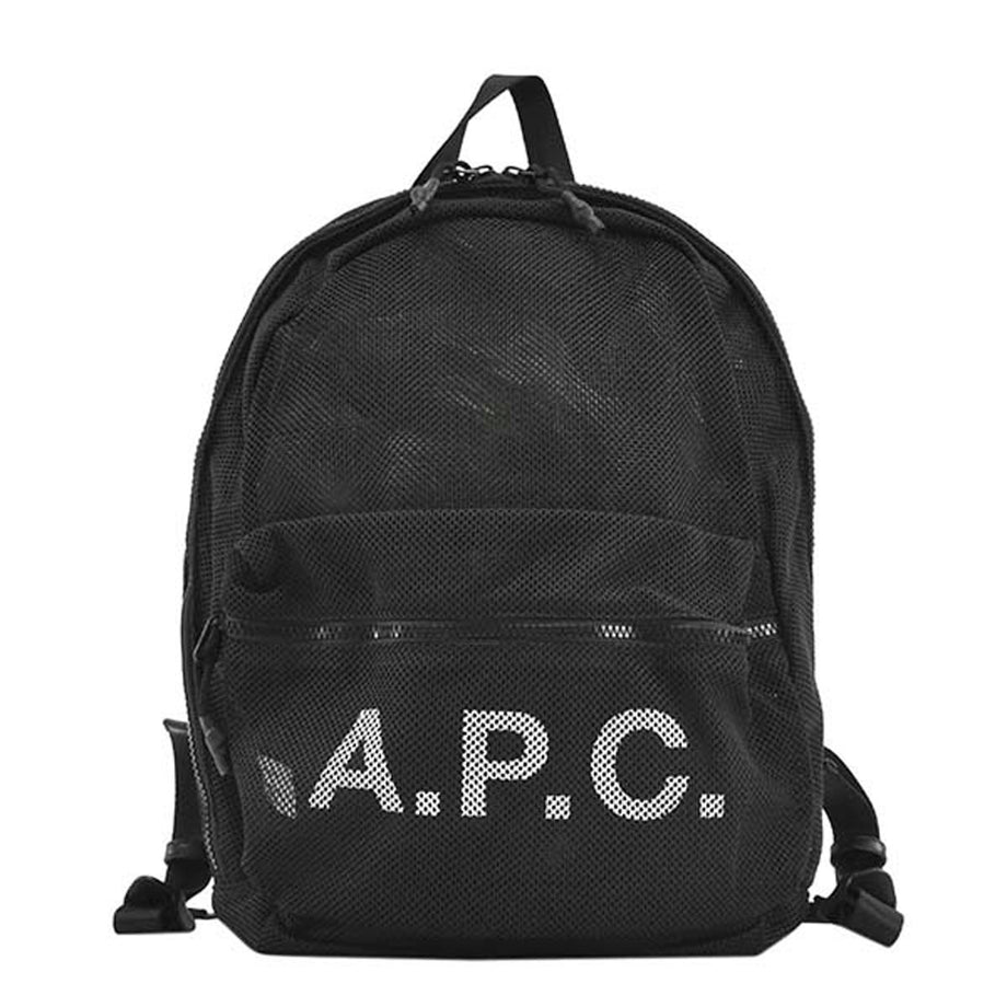 Apesee APC 網眼背包背包 Zack M62144 PSAEU LZZ SAC A DOS REBOUND Rebound NOIR 黑色