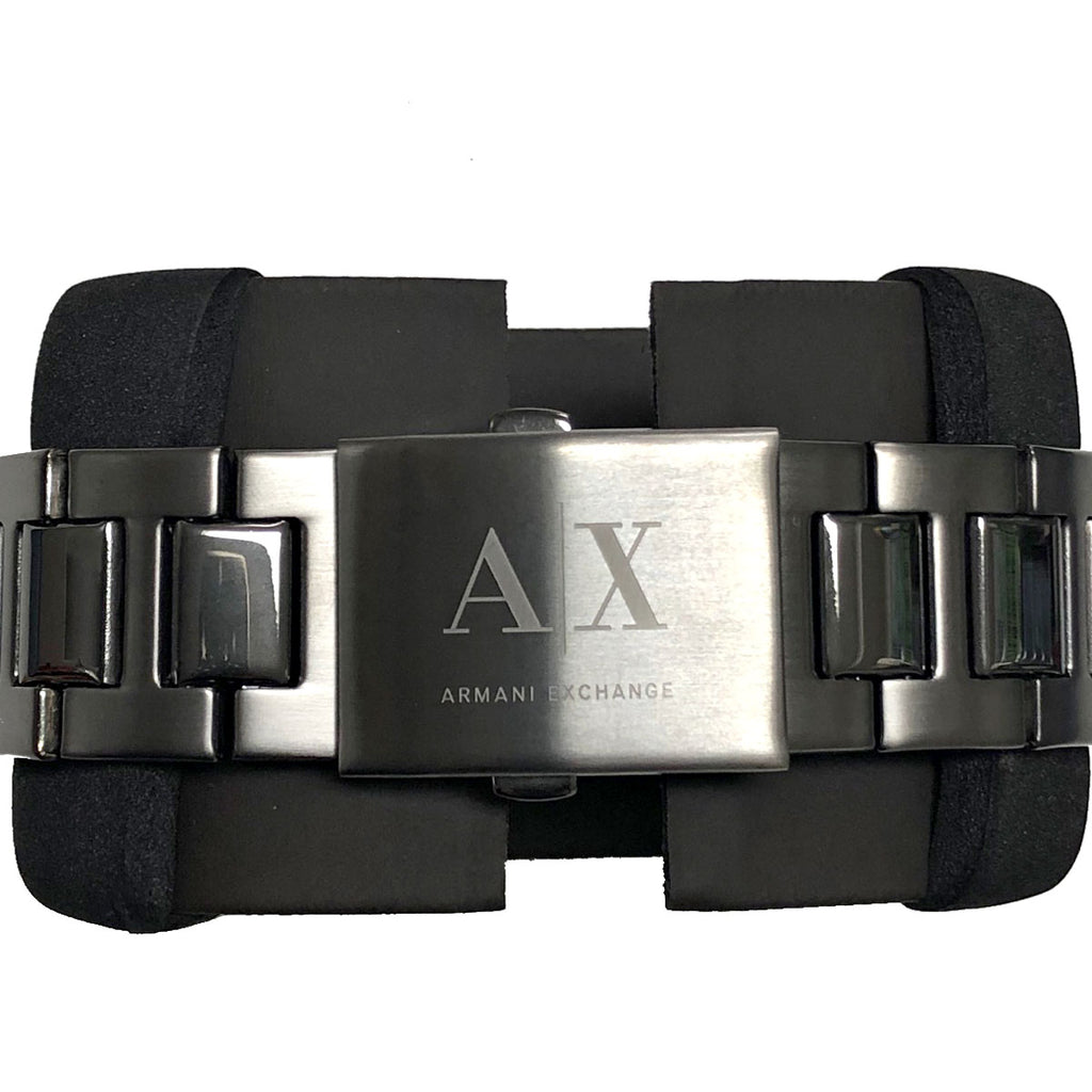 A|X アルマーニエクスチェンジ 腕時計 メンズ ウォッチ ガンメタ