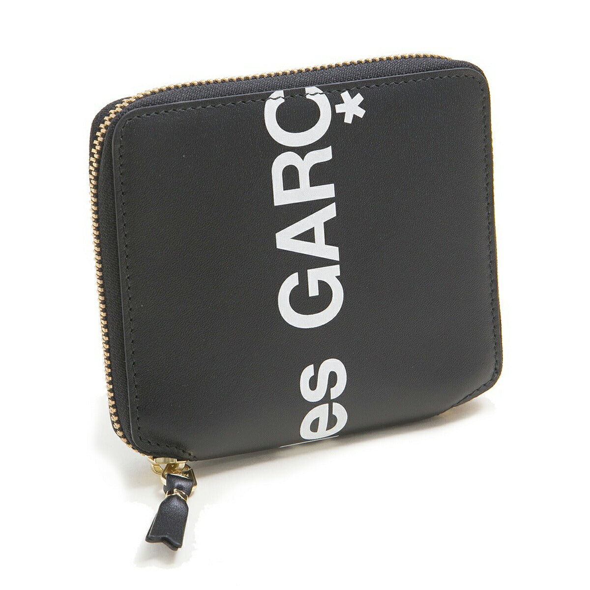 COMME des GARCONS COMME des GARCONS bi-fold wallet wallet wallet SA2100HL  BK round zipper leather cowhide black black unisex brand present birthday  ...