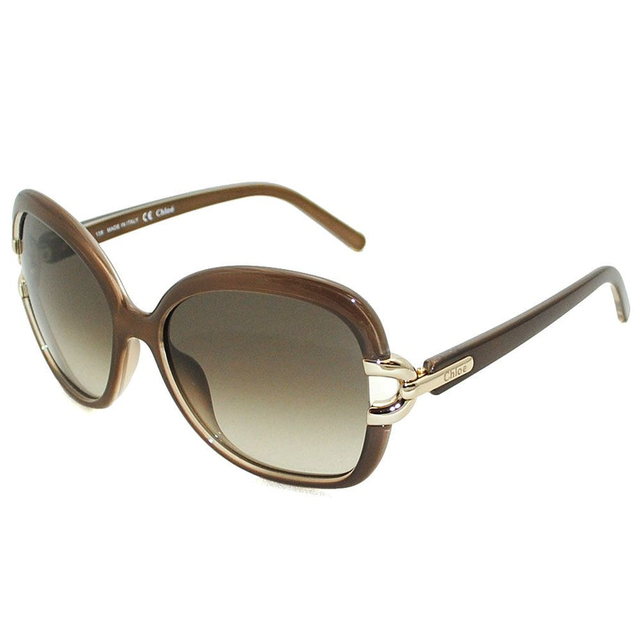 Chloe Sunglasses CE637S-272 Light Brown UV Cut Asian Fit New Gift Pres