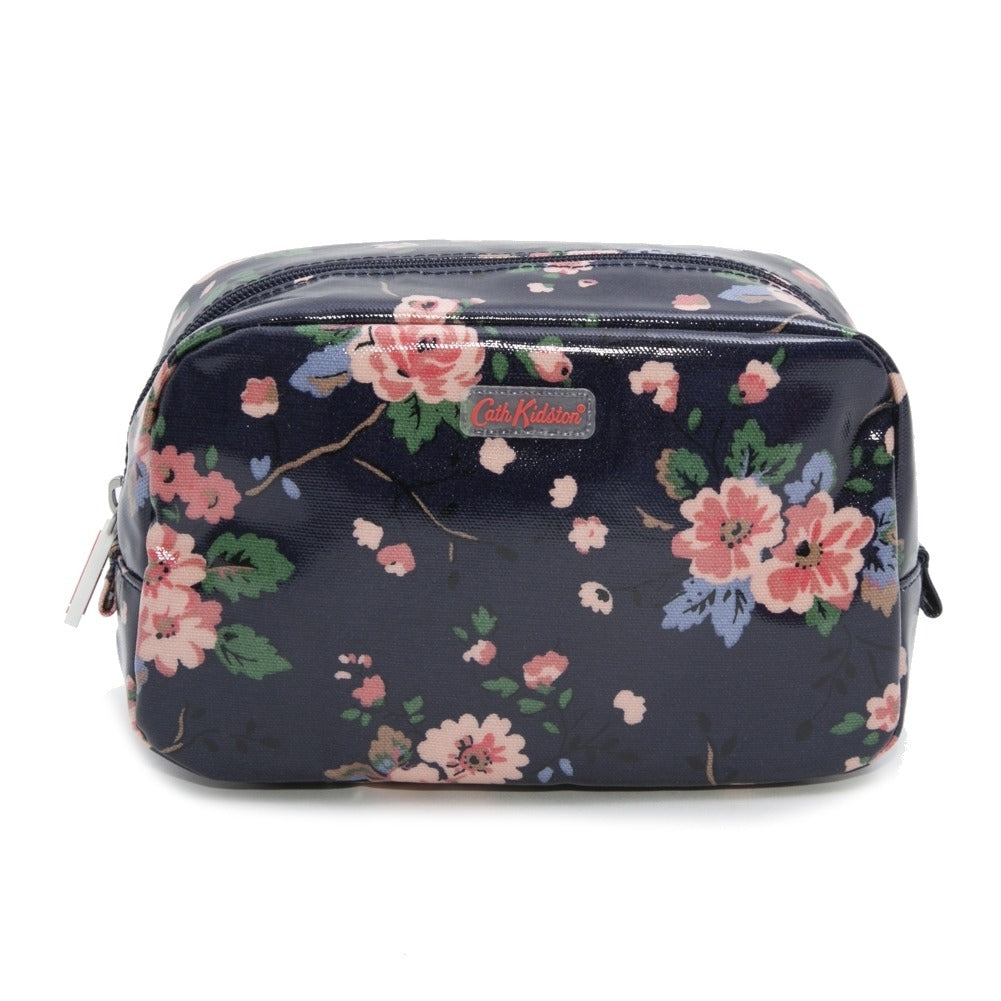 キャスキッドソン Cath Kidston ポーチ 化粧ポーチ コスメポーチ 1030082 106225018295102 COSMETIC BAG  コスメティック バッグ NAVY＋TRAILING ROSE ネイビー＋ローズ柄