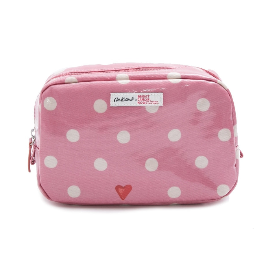 キャスキッドソン Cath Kidston ポーチ 化粧ポーチ コスメポーチ 1030099 106225618291102 CLASSIC  COSMETIC CASE クラシック コスメティック ケース PINK＋HEART SPOT ピンク系＋ドット柄