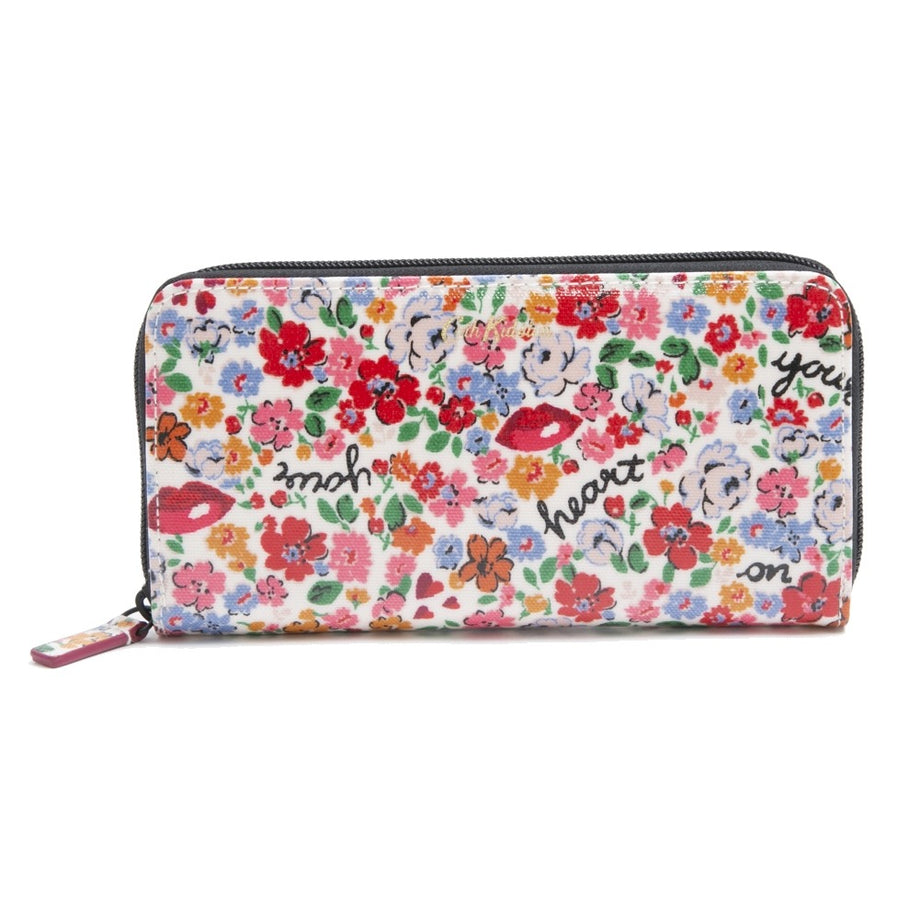 Cath Kidston Cath Kidston long wallet with coin purse round zipper long wallet 1021011 106186818235102 CONTINENTAL ZIP WALLET BRAVE SOUL Continental