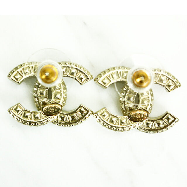 くろべー様用【新品】シャネル（Chanel）　ココ　スター　ピアス　ゴールド CHANEL シャネル ピアス CCマークラインストーン メタル