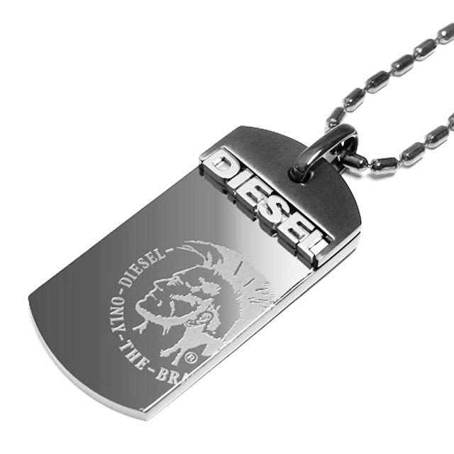 ディーゼル DIESEL ネックレス ペンダント DIESELロゴ