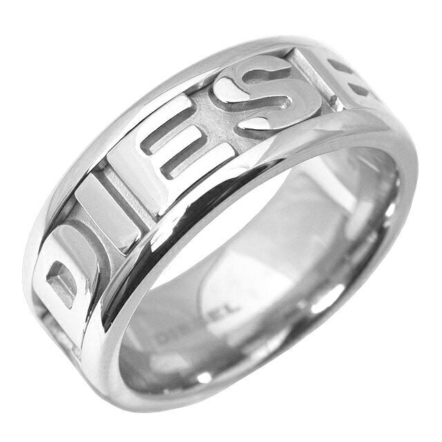 ディーゼル DIESEL リング 指輪 メンズ レディース ロゴ シルバー DX0050040