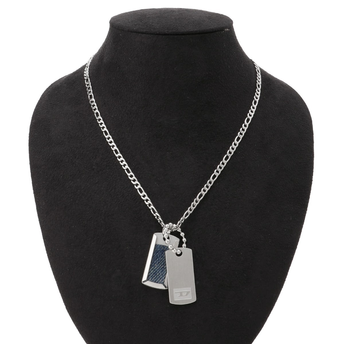 DIESEL】 国内発/関税込 DOUBLE DOGTAGS ネックレス-