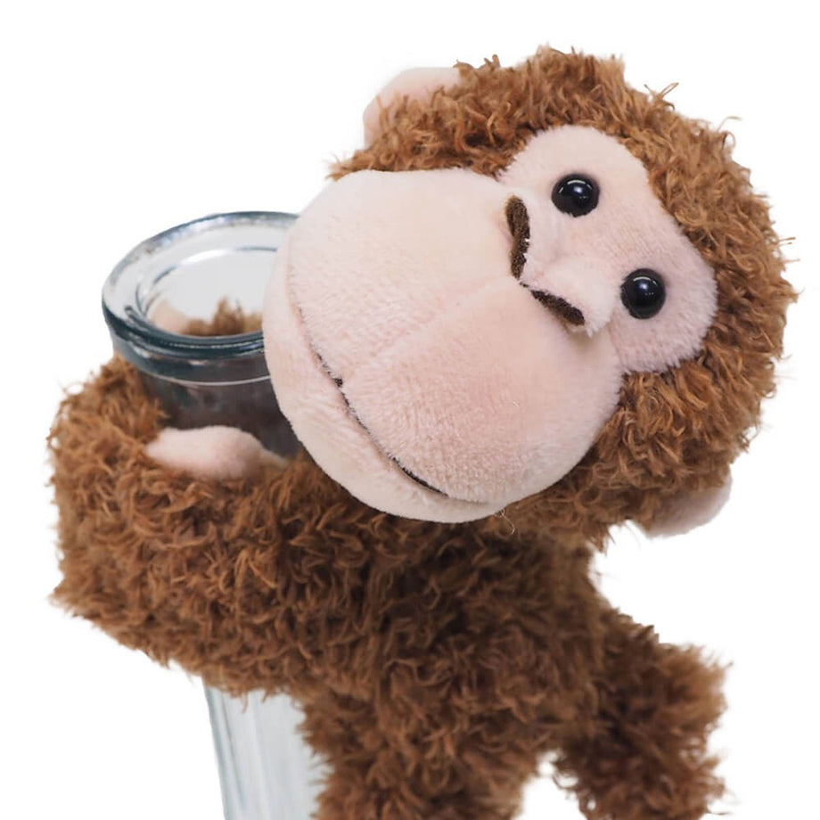 エマ EMMA ぬいぐるみ サル パッチンバンド 200402 ロールペット モンキー 猿 人形 キッズ 子ども おもちゃ ギフト プレゼント 新品