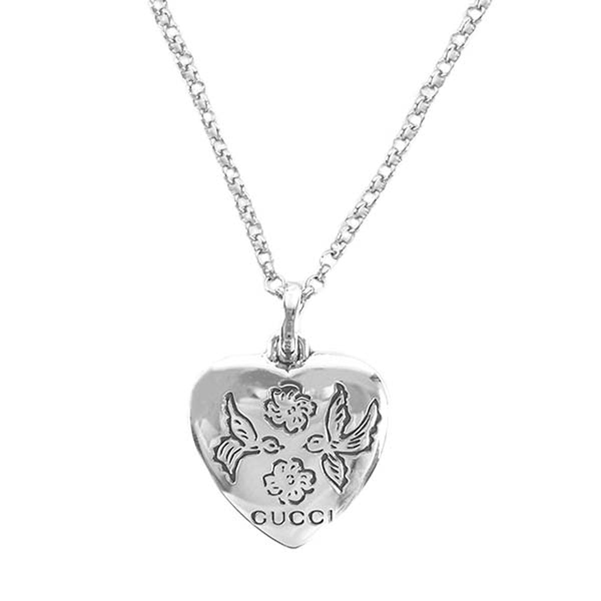 Gucci Blind for Love Necklace in Sterling Silver with Blue Z | La Mine d'Or  | Moncton, NB