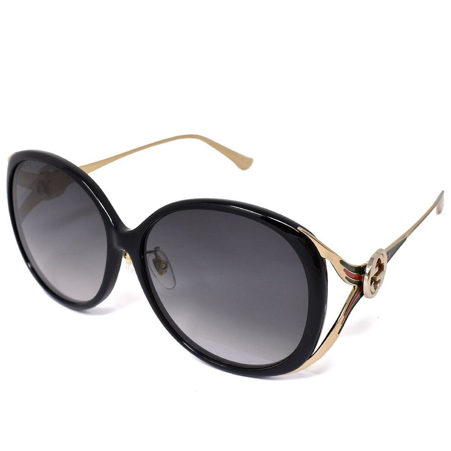 新品未使用 GUCCI グッチ サングラス GG0226SK国内正規品 グッチ GUCCI サングラス ブラック GG0226SK-001 アジアンフィット