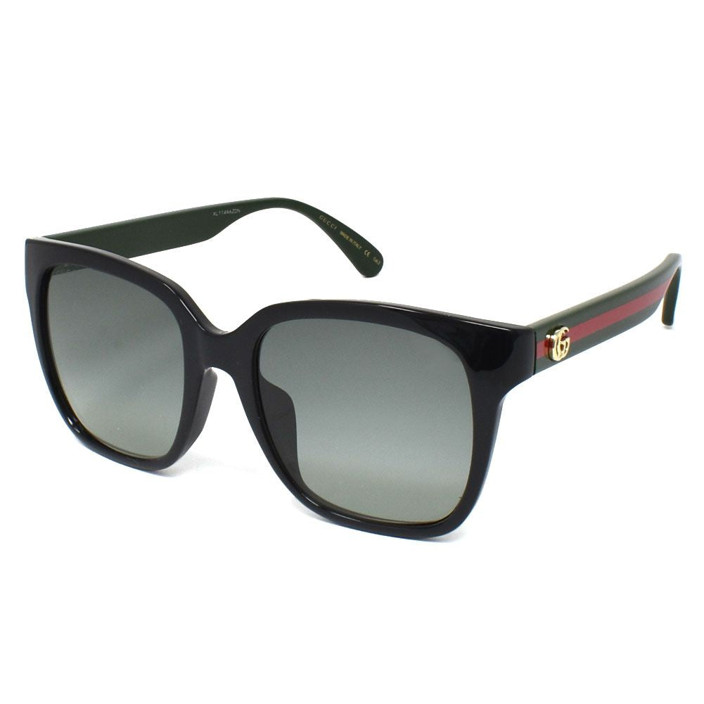 Gucci GUCCI sunglasses GG0715SA-001 black gray men's women's unisex UV cut