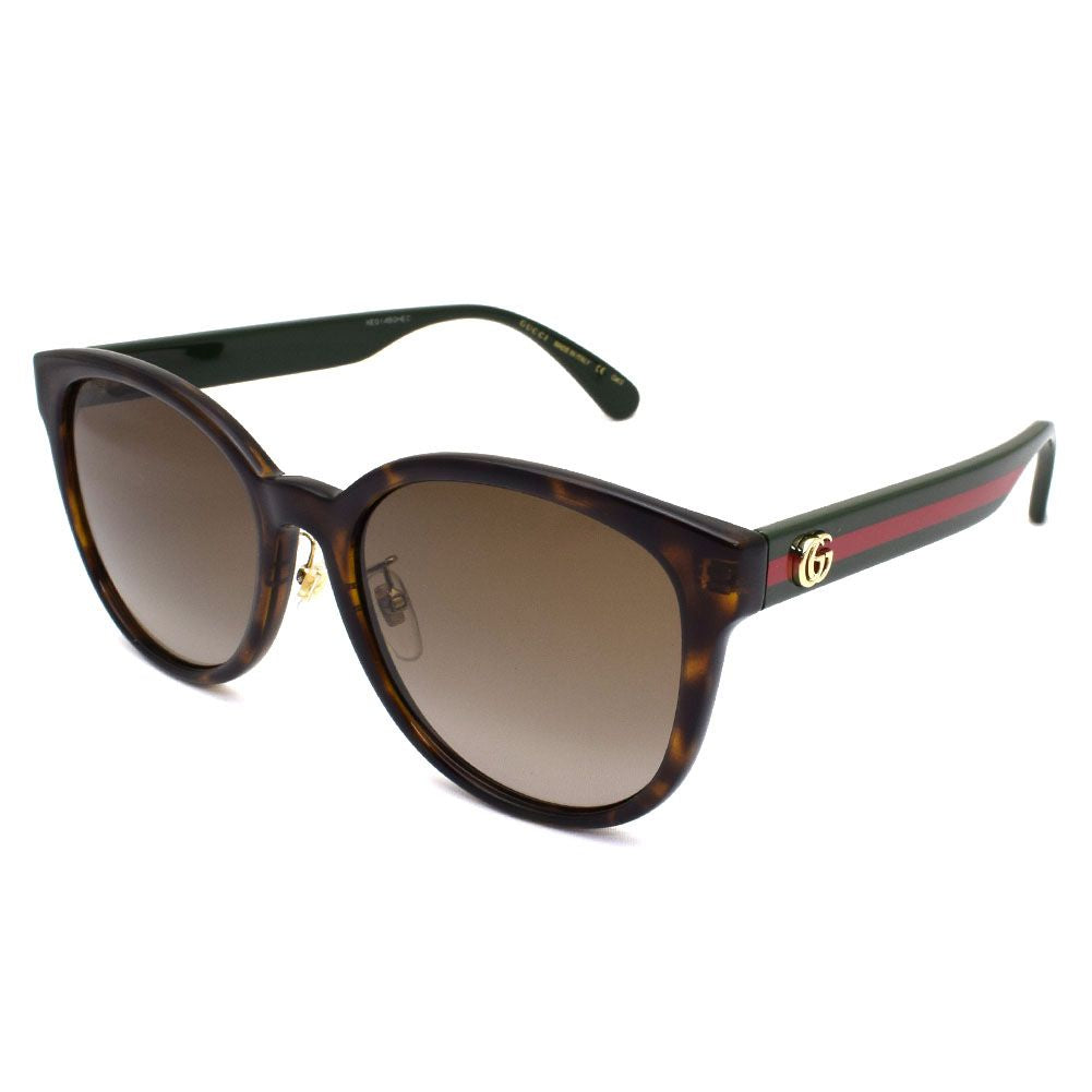 グッチ GUCCI サングラス GG0854SK-003 ハバナ ブラウングラデーション