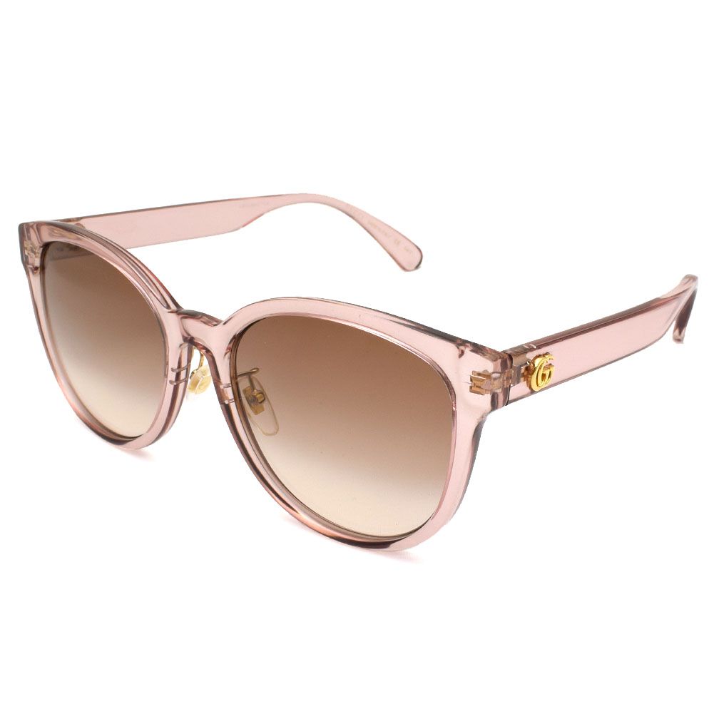Gucci GUCCI sunglasses GG0854SK-005 pink brown gradation