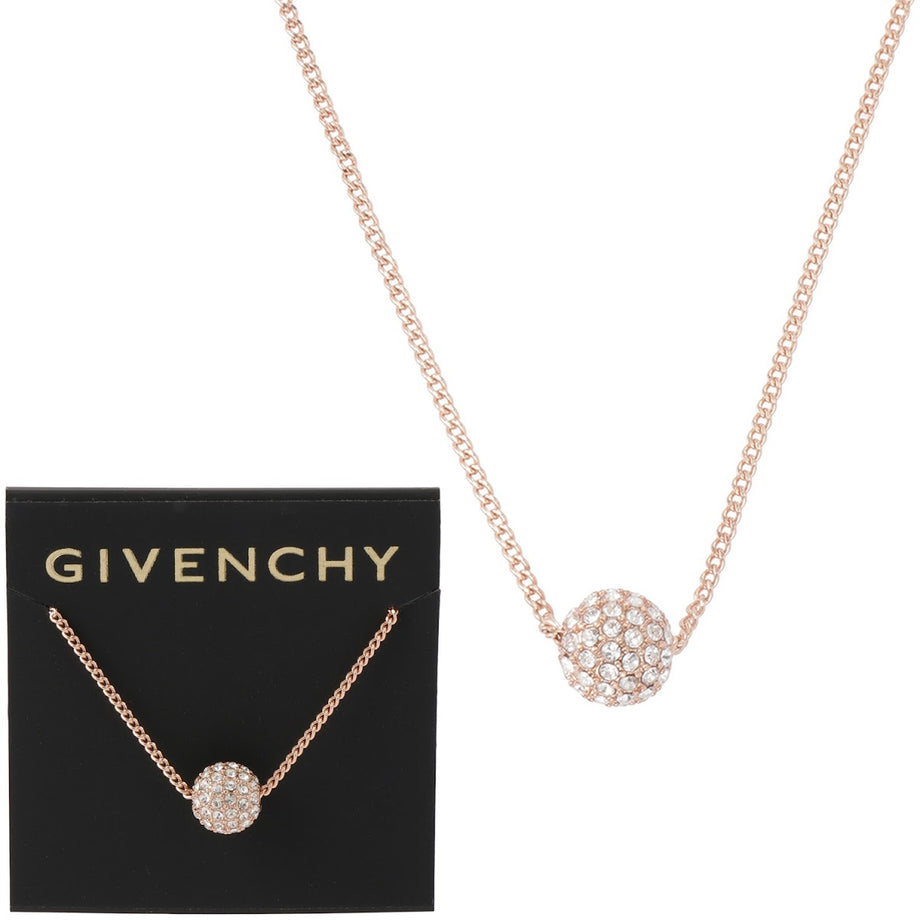 Givenchy rose hot sale gold necklace